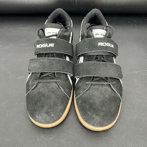 Do-win Weightlifting Shoes Mens Size 11.5 Black White Powerlifting Gym Strap